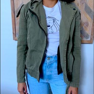 Olive green jacket